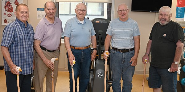 The Phase III Team at MaineGeneral's Cardiac Rehabilitation Program at the Thayer Center for Health