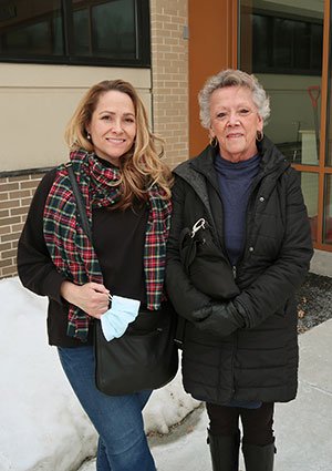 Holly Humphrey, right, and daughter Hayley Bickford